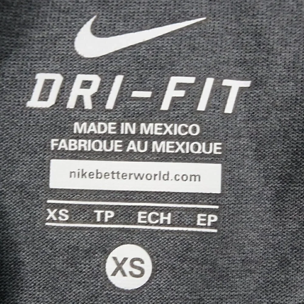 NCAA Dayton Flyers Nike Dri-Fit Gray Shirt Yth XS